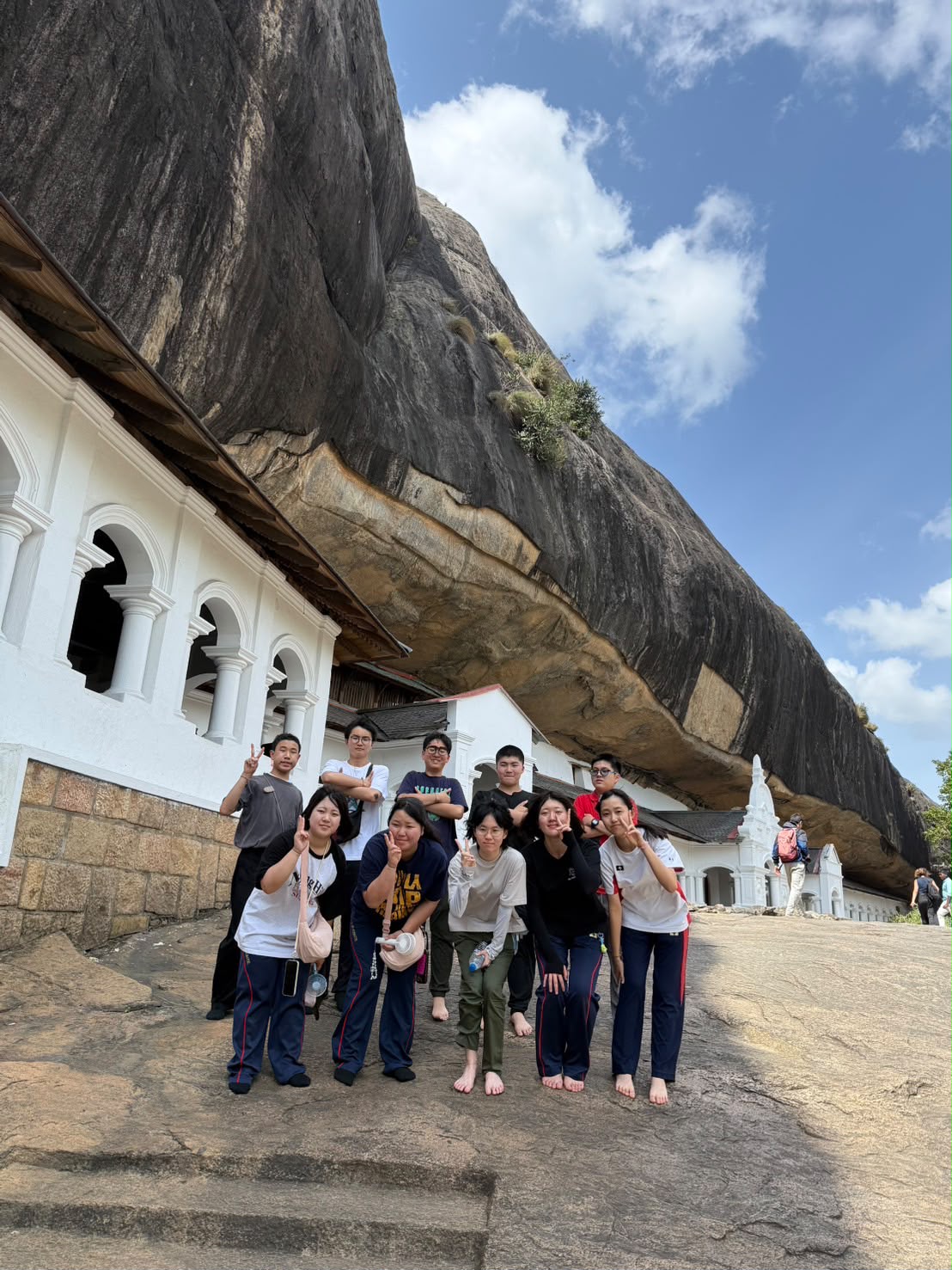 Guests at Temple of the Tooth